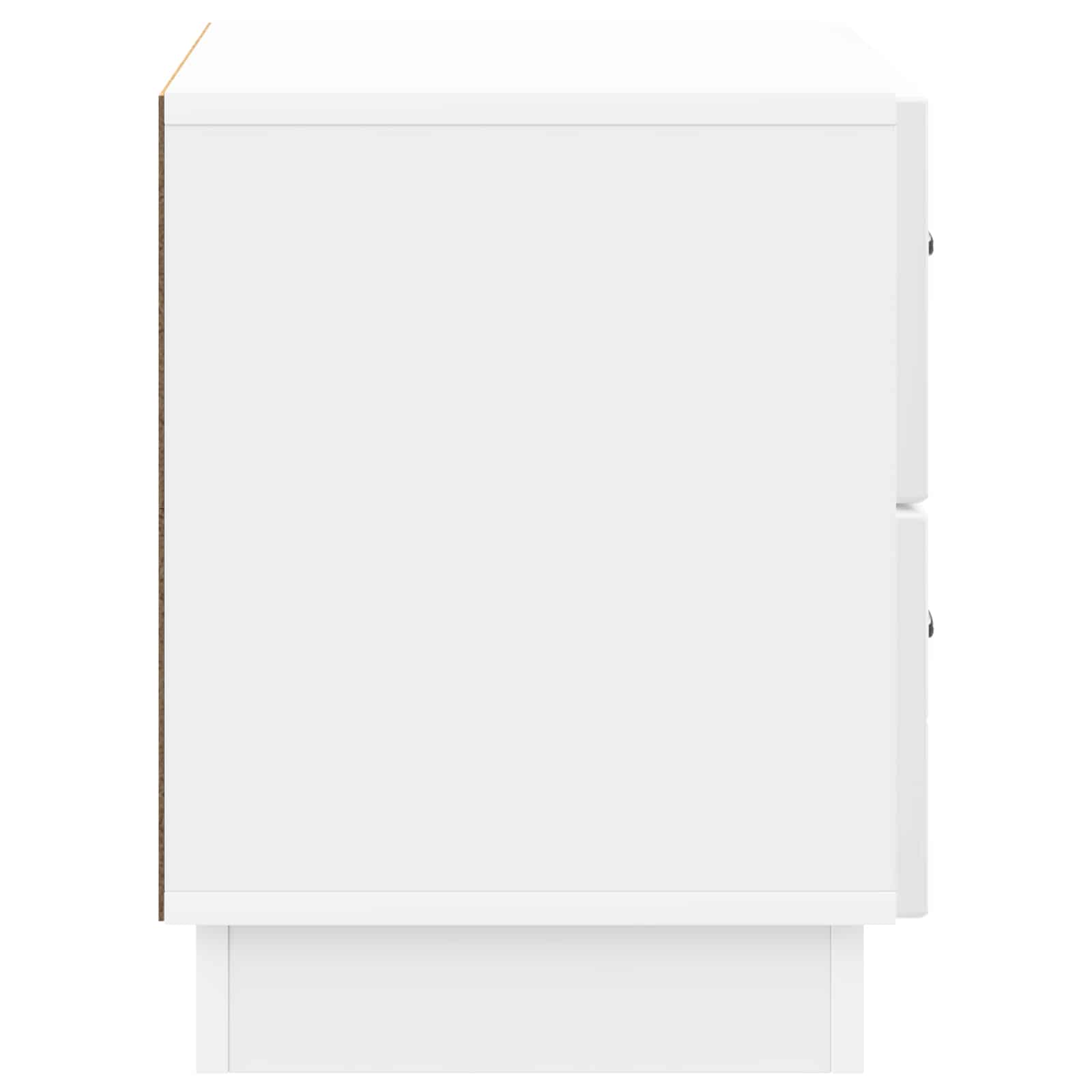 Natskab Hvid højglans 62 x 34,5 x 44,5 cm Konstrueret træ