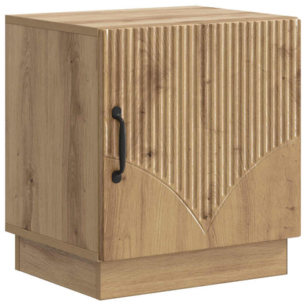 Sengebord 2 stk. Artisan-eg 43 x 34,5 x 47 cm Konstrueret træ
