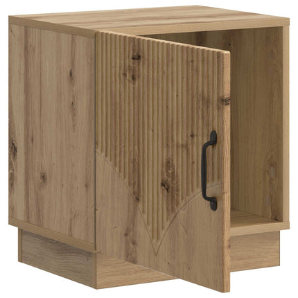 Sengebord 2 stk. Artisan-eg 43 x 34,5 x 47 cm Konstrueret træ