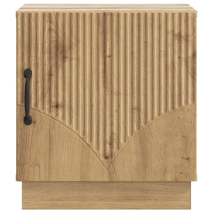 Sengebord 2 stk. Artisan-eg 43 x 34,5 x 47 cm Konstrueret træ