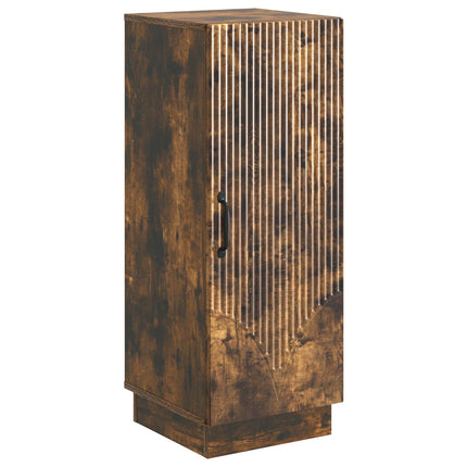 Sideboard Røget eg 33 x 34,5 x 87 cm Konstrueret træ