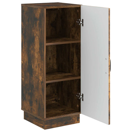 Sideboard Røget eg 33 x 34,5 x 87 cm Konstrueret træ