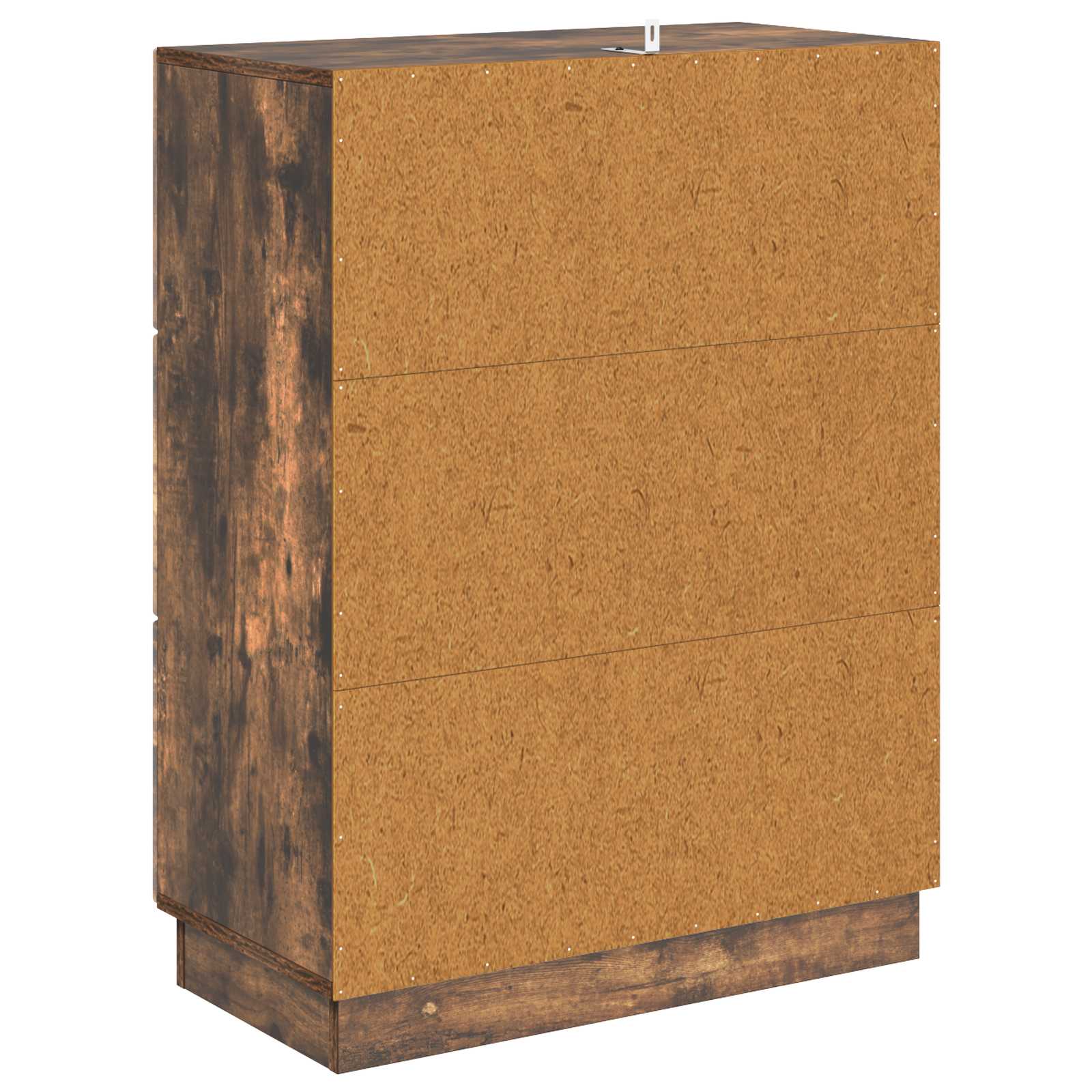 Skuffeskab Røget eg 66 x 34,5 x 87 cm Konstrueret træ