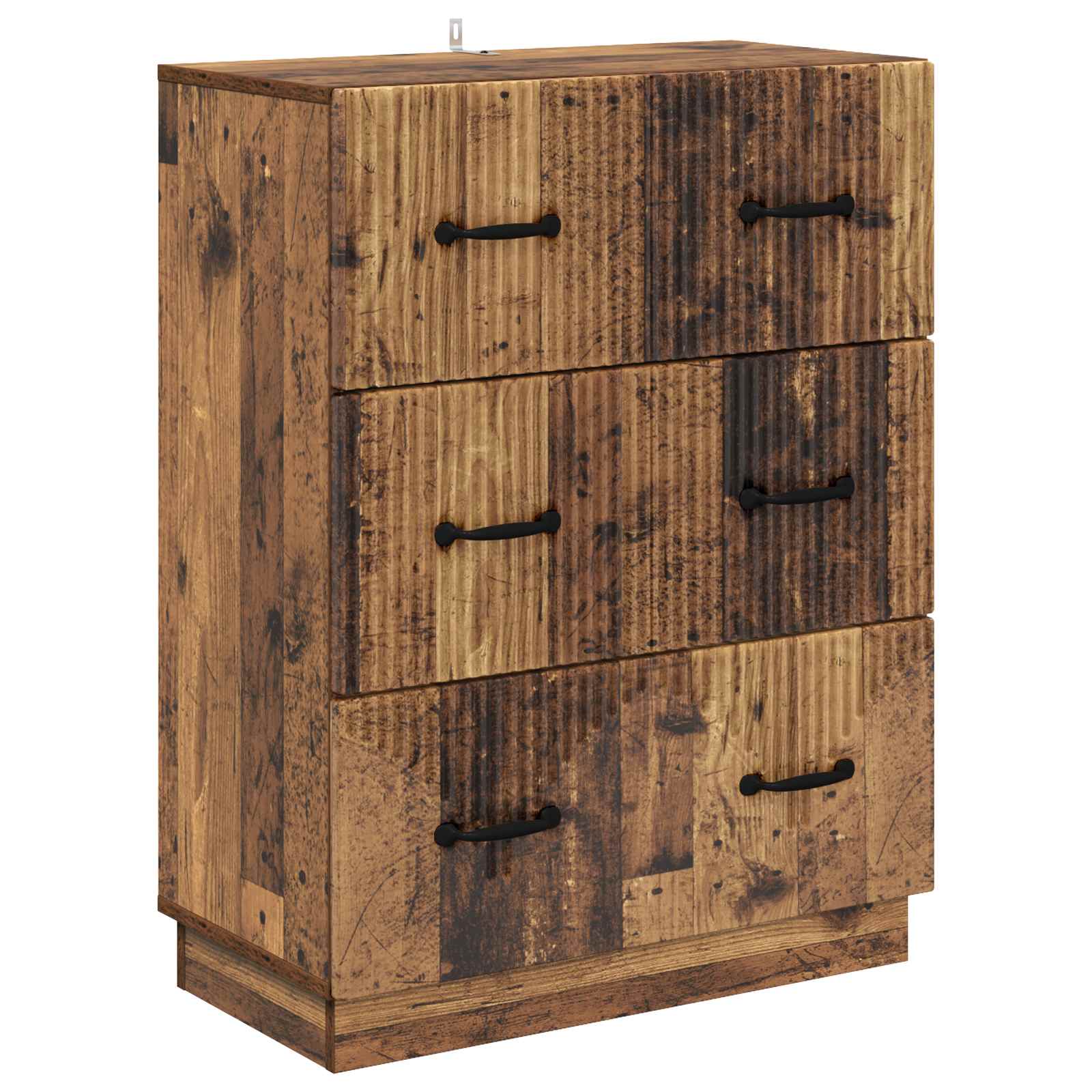 Skuffeskab Gammelt træ 66 x 34,5 x 87 cm Konstrueret træ