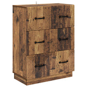 Skuffeskab Gammelt træ 66 x 34,5 x 87 cm Konstrueret træ
