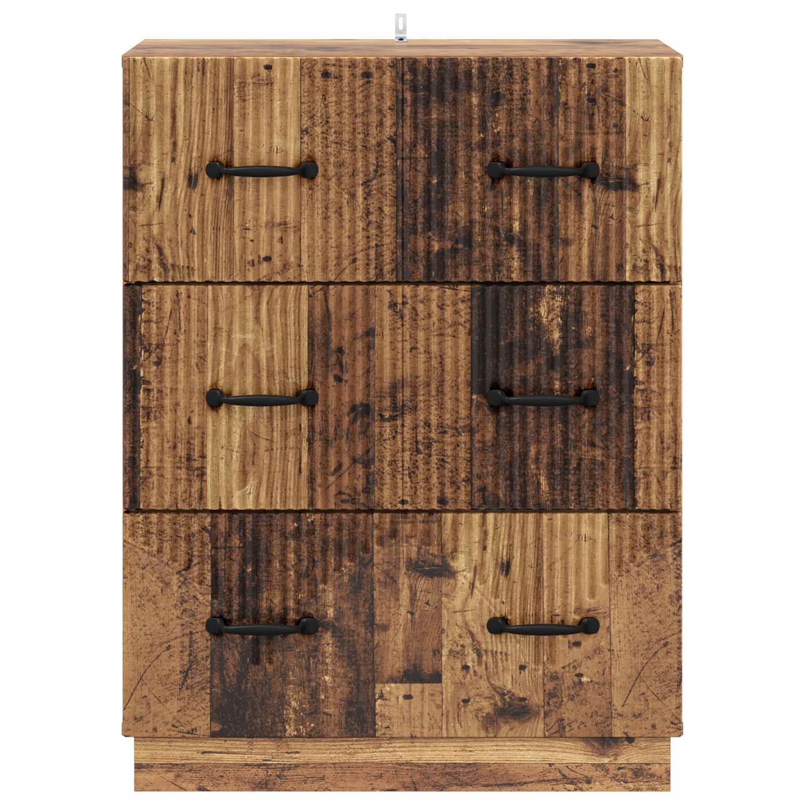 Skuffeskab Gammelt træ 66 x 34,5 x 87 cm Konstrueret træ