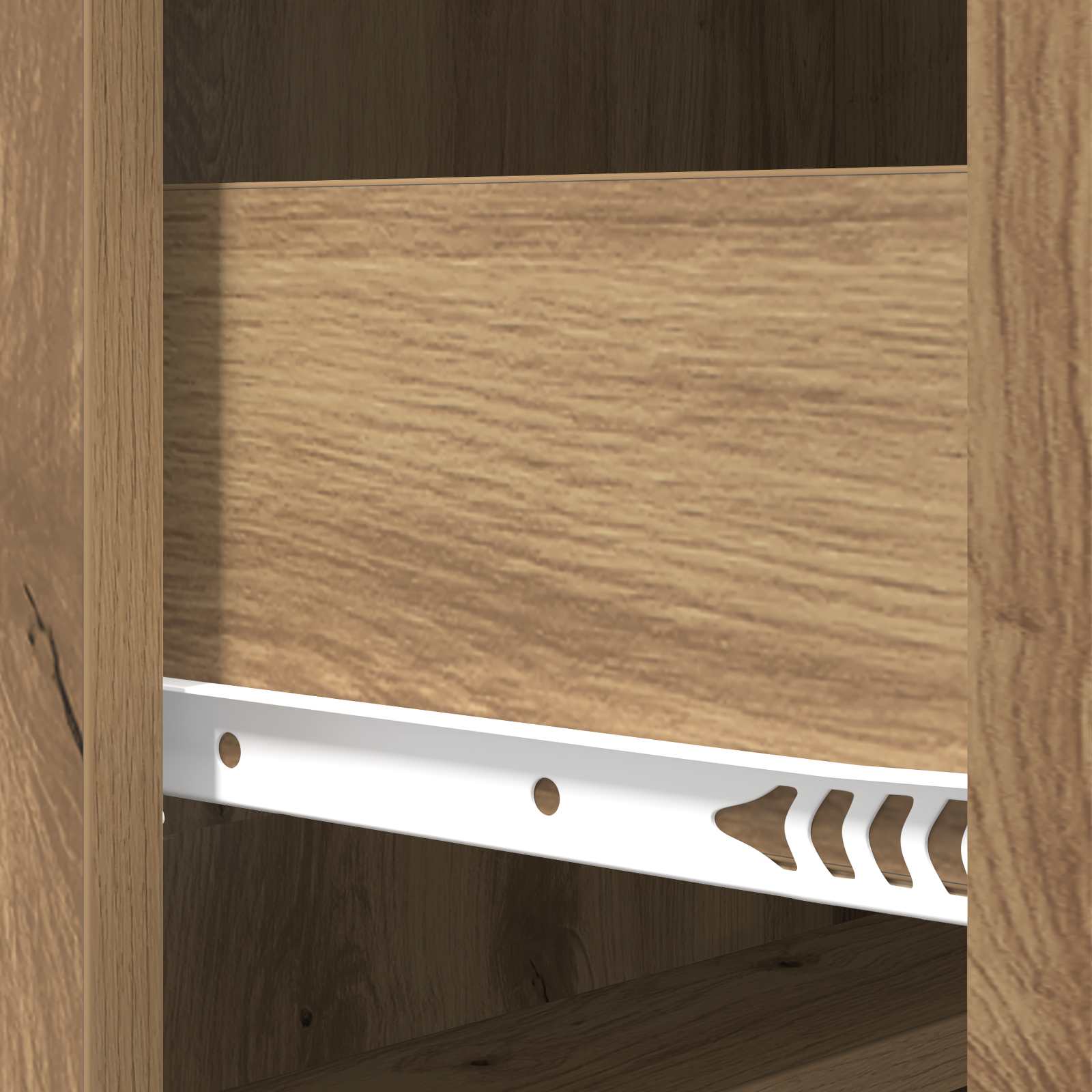 Skuffeskab Artisan-eg 66 x 34,5 x 87 cm Konstrueret træ