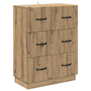 Skuffeskab Artisan-eg 66 x 34,5 x 87 cm Konstrueret træ