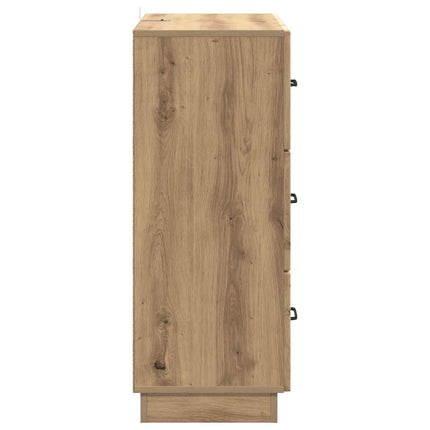 Skuffeskab 66 x 34,5 x 87 cm Konstrueret træ Artisan-eg
