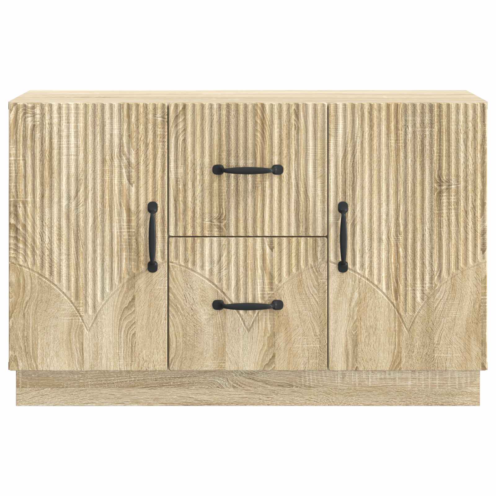 Sideboard Sonoma-eg 89 x 34,5 x 57 cm Konstrueret træ