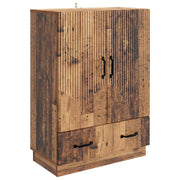 Sideboard Gammelt træ 66 x 34,5 x 92 cm Konstrueret træ