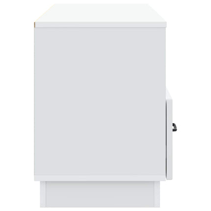 TV-skab med skuffe Hvid 102 x 34,5 x 47 cm Konstrueret træ