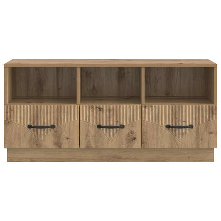 TV-skab 102 x 34,5 x 47 cm Artisan-eg Konstrueret træ