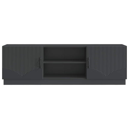 TV-skab Sort 150 x 31 x 47 cm Konstrueret træ