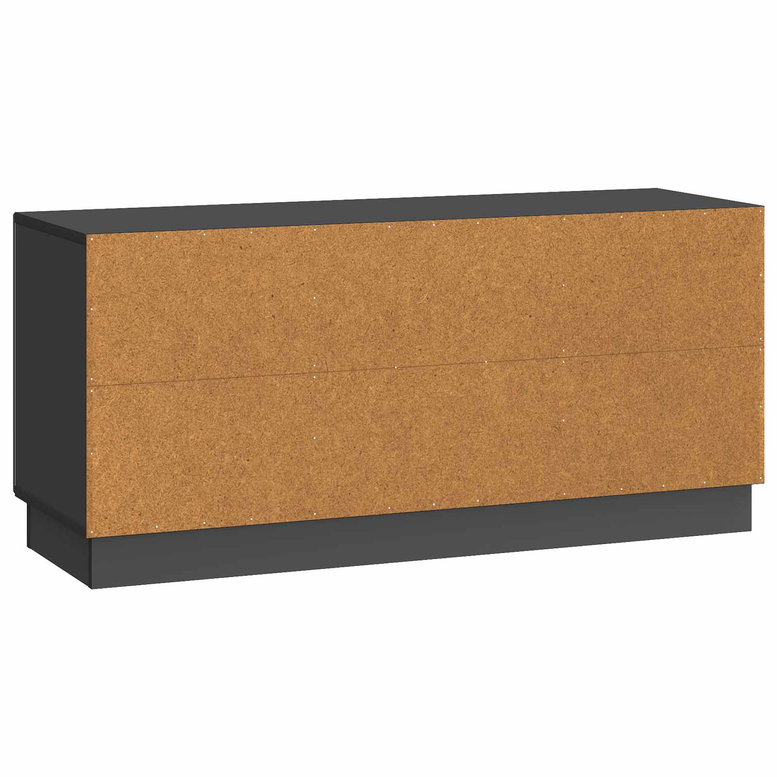 TV-skab Sort 102 x 34,5 x 47 cm Konstrueret træ