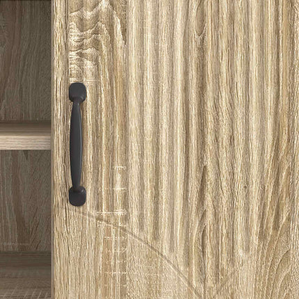 TV-skab 102 x 34,5 x 47 cm Sonoma-eg Konstrueret træ