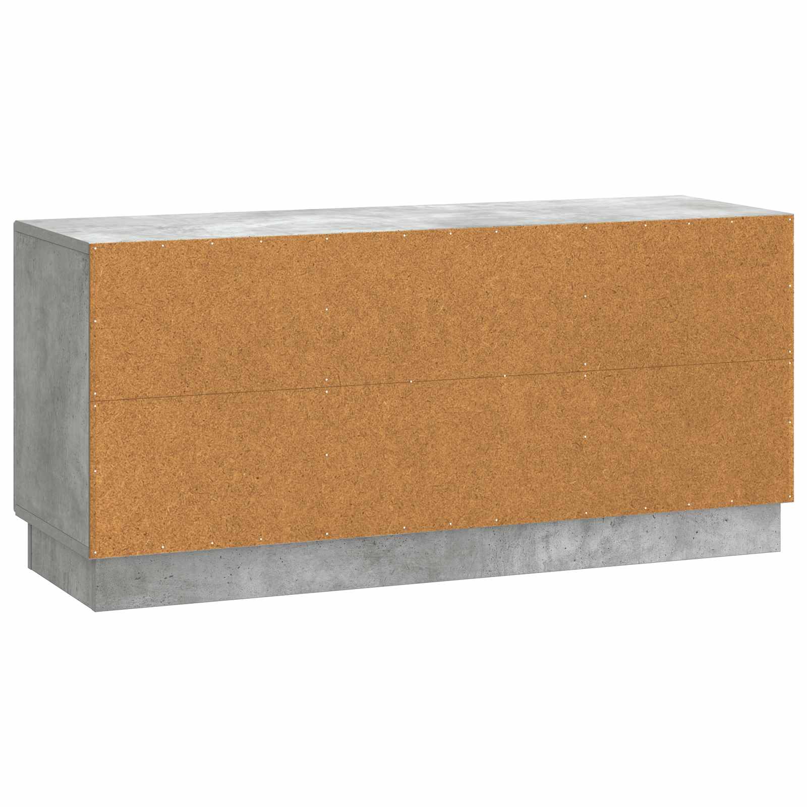 TV-skab Betongrå 102 x 34,5 x 47 cm Konstrueret træ