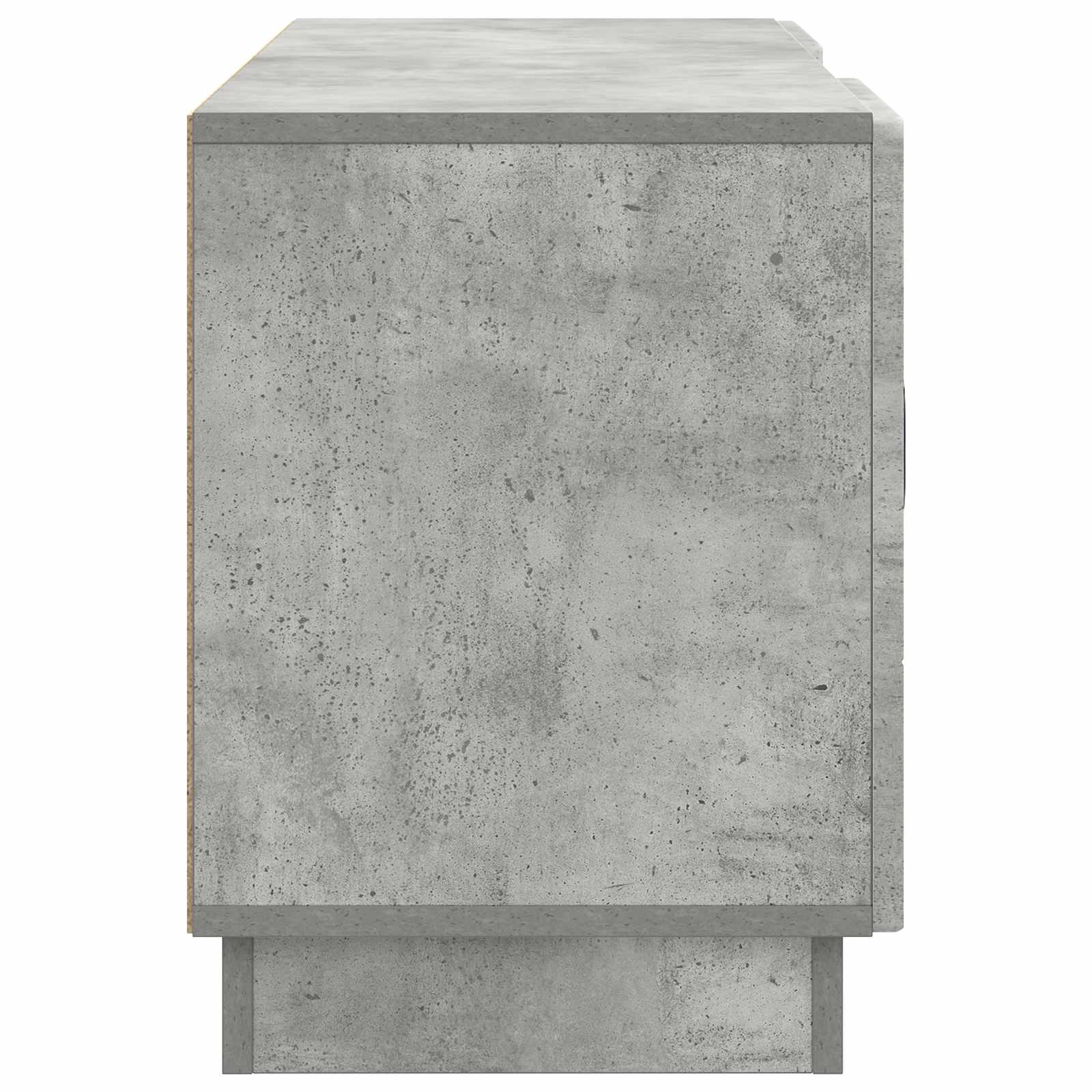 TV-skab Betongrå 102 x 34,5 x 47 cm Konstrueret træ