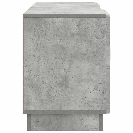 TV-skab Betongrå 102 x 34,5 x 47 cm Konstrueret træ
