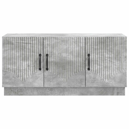 TV-skab Betongrå 99 x 34,5 x 47 cm Konstrueret træ