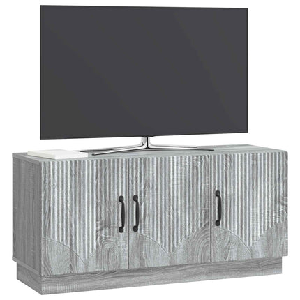 TV-skab Grå sonoma-eg 99 x 34,5 x 47 cm Konstrueret træ