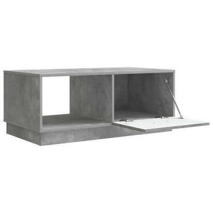 Sofabord Betongrå 90 x 50 x 37 cm Konstrueret træ