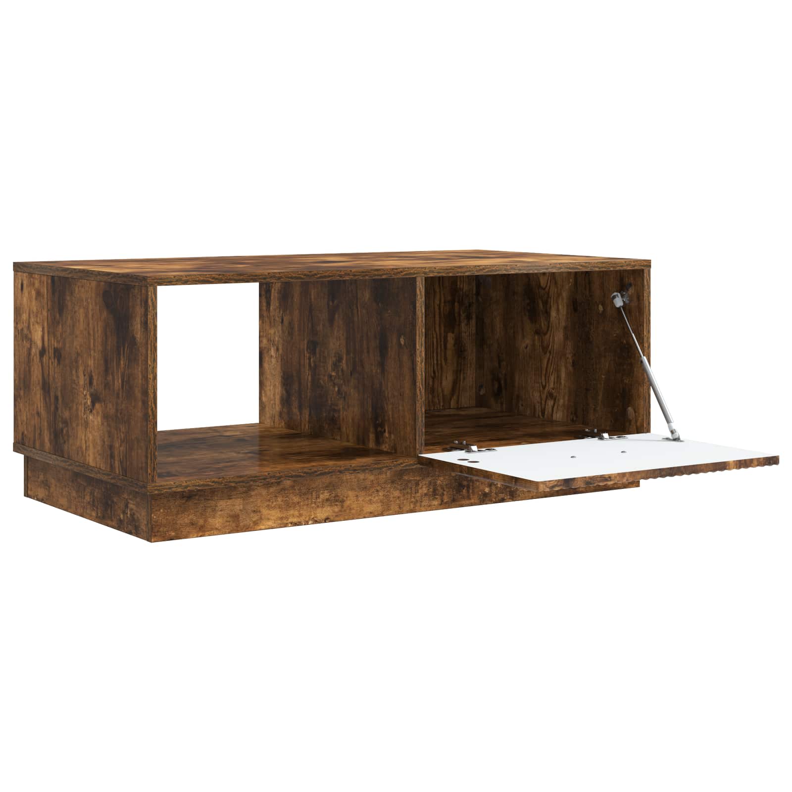 Sofabord Røget eg 90 x 50 x 37 cm Konstrueret træ
