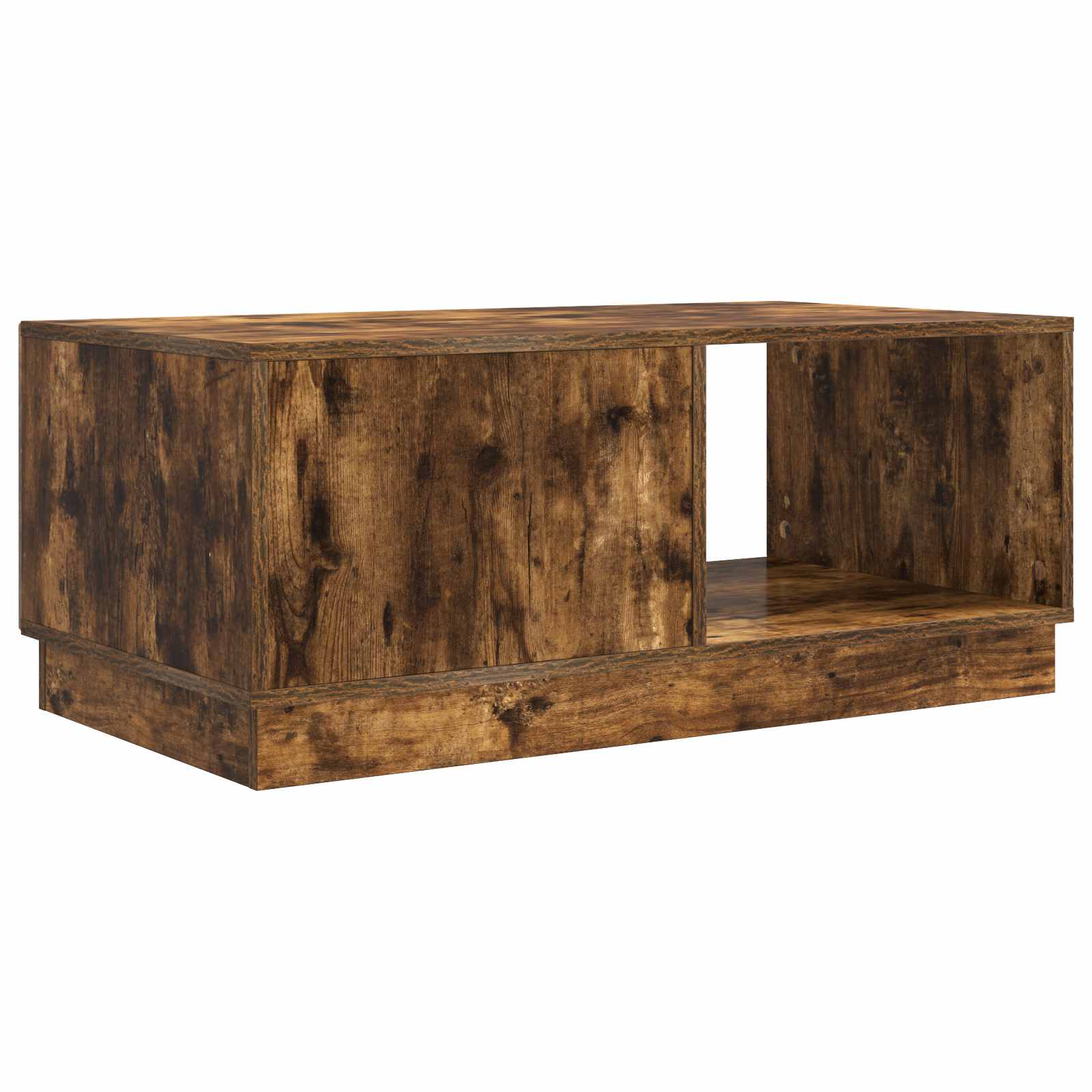 Sofabord Røget eg 90 x 50 x 37 cm Konstrueret træ