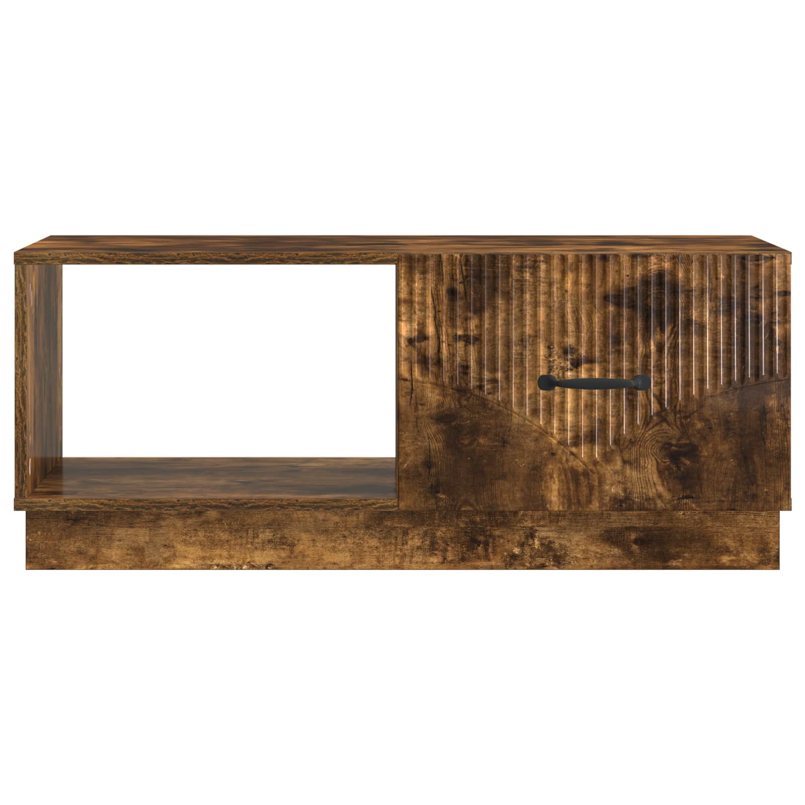 Sofabord Røget eg 90 x 50 x 37 cm Konstrueret træ