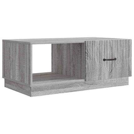 Sofabord Grå sonoma-eg 90 x 50 x 37 cm Konstrueret træ