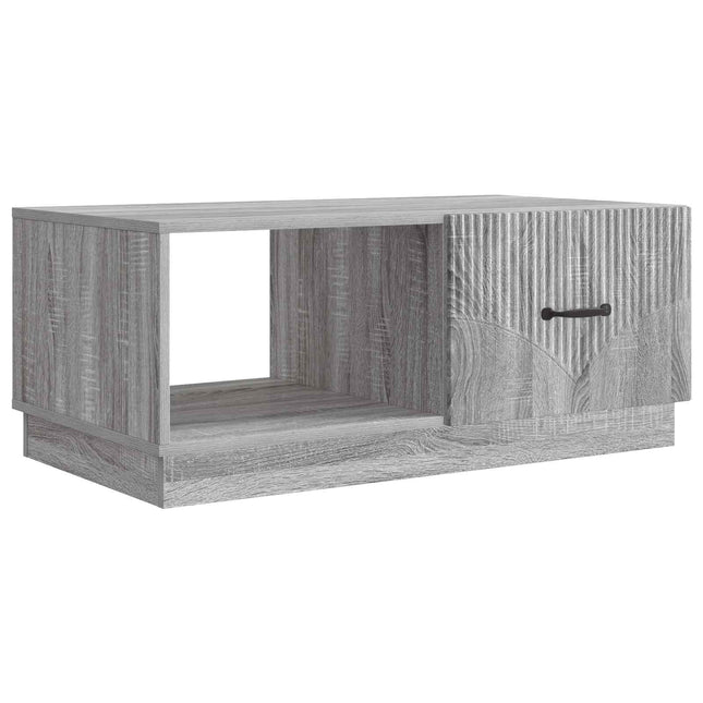 Sofabord Grå sonoma-eg 90 x 50 x 37 cm Konstrueret træ