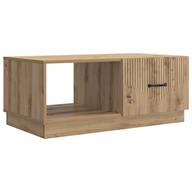 Sofabord Artisan-eg 90 x 50 x 37 cm Konstrueret træ