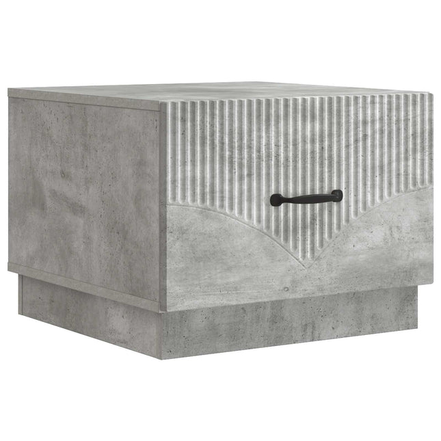 Sofabord Betongrå 49 x 50 x 37 cm Konstrueret træ