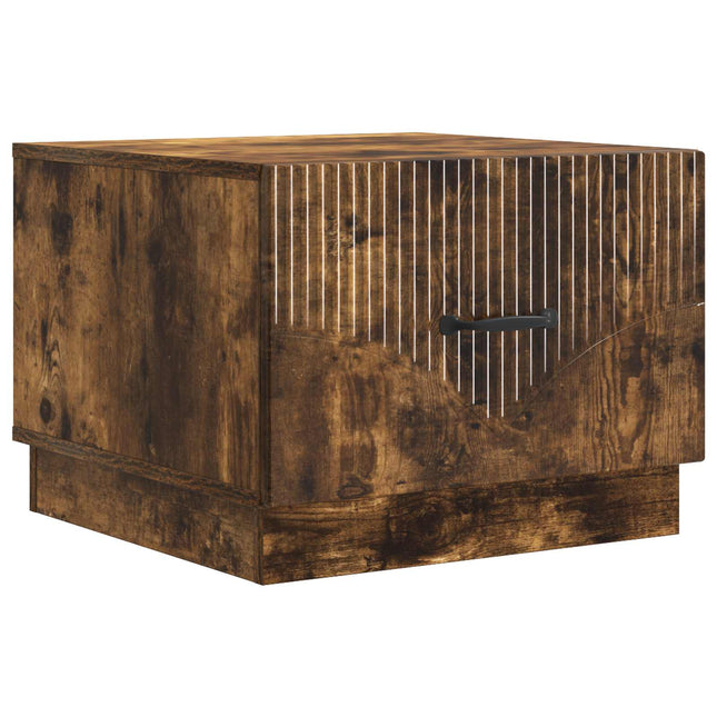 Sofabord Røget eg 49 x 50 x 37 cm Konstrueret træ
