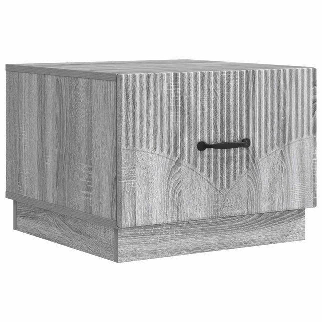 Sofabord Grå sonoma-eg 49 x 50 x 37 cm Konstrueret træ