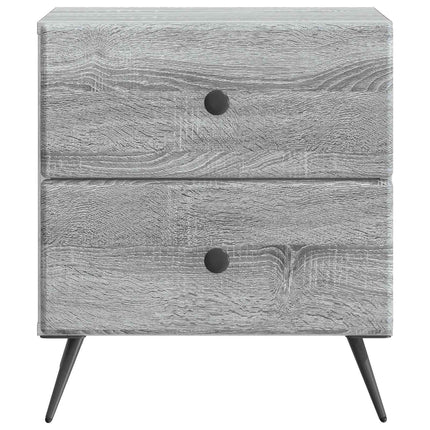 Natskab Grå sonoma-eg 43 x 34,5 x 47,5 cm Konstrueret træ