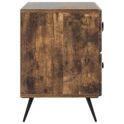 Natskab Røget eg 62 x 34,5 x 47,5 cm Konstrueret træ