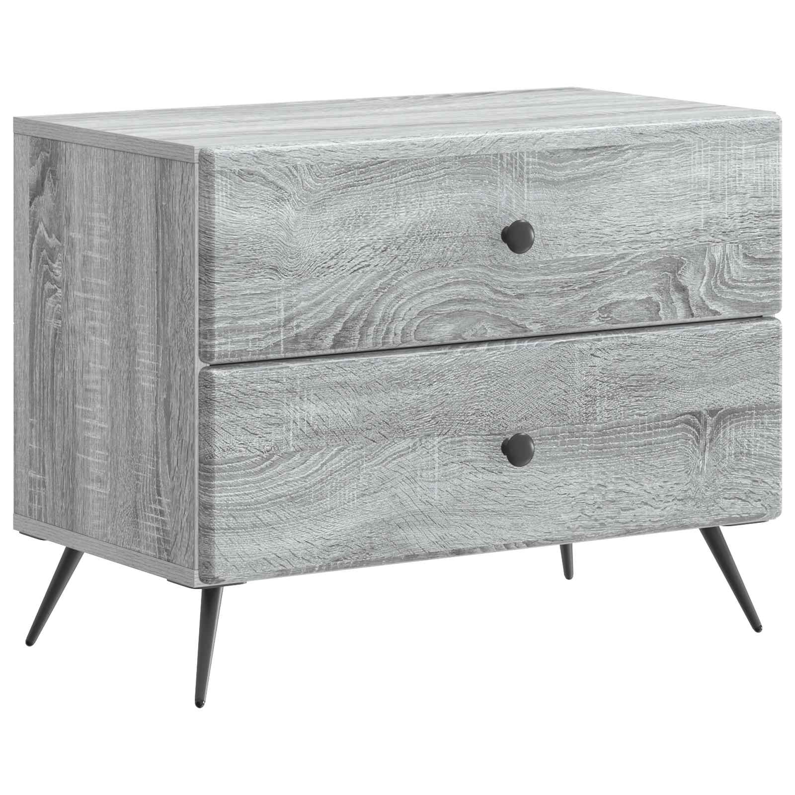 Natskab Grå sonoma-eg 62 x 34,5 x 47,5 cm Konstrueret træ