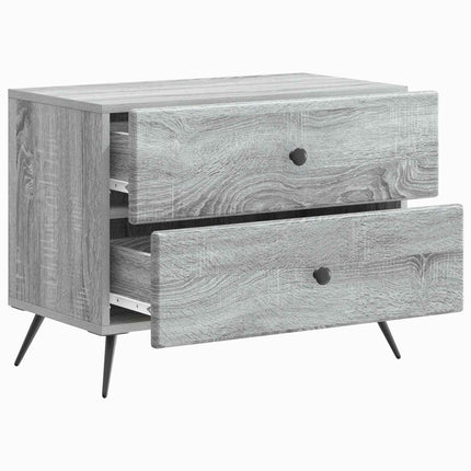 Natskab Grå sonoma-eg 62 x 34,5 x 47,5 cm Konstrueret træ