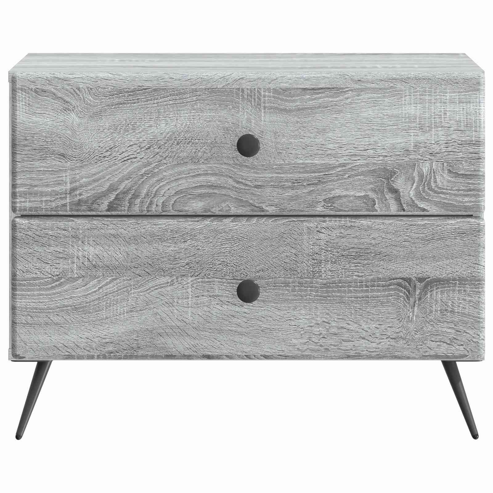 Natskab Grå sonoma-eg 62 x 34,5 x 47,5 cm Konstrueret træ