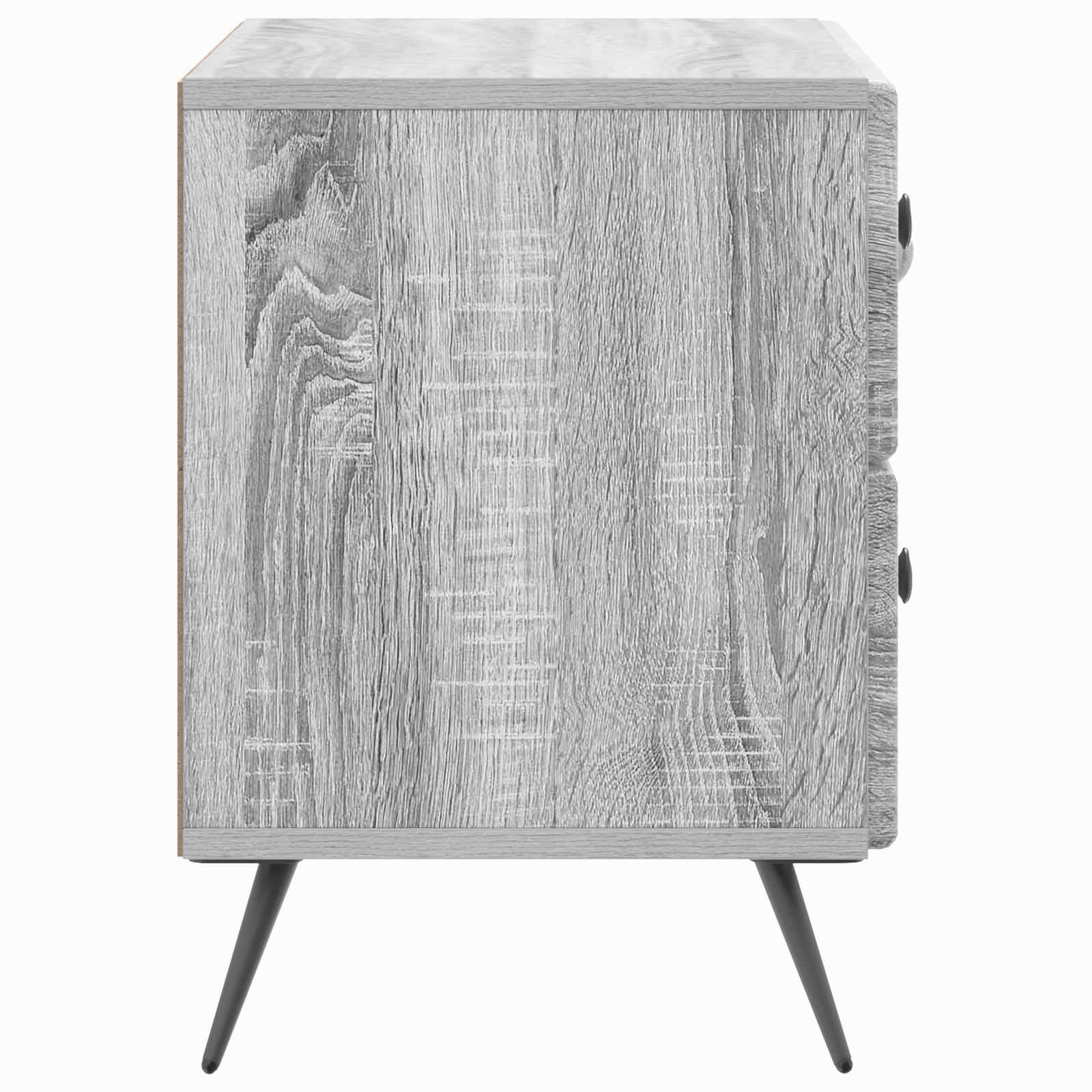 Natskab Grå sonoma-eg 62 x 34,5 x 47,5 cm Konstrueret træ