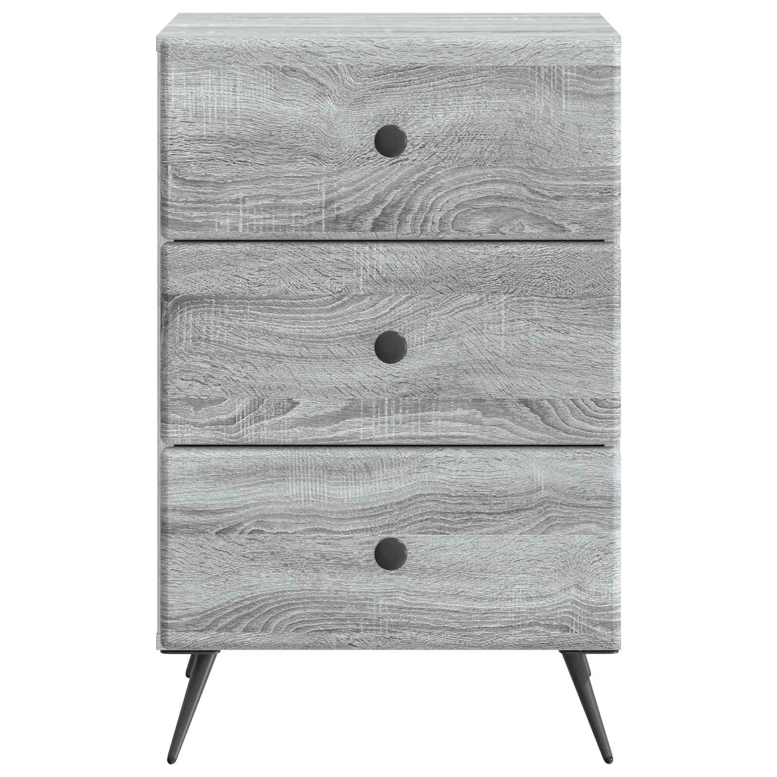 Natskab Grå sonoma-eg 43 x 41 x 66,5 cm Konstrueret træ