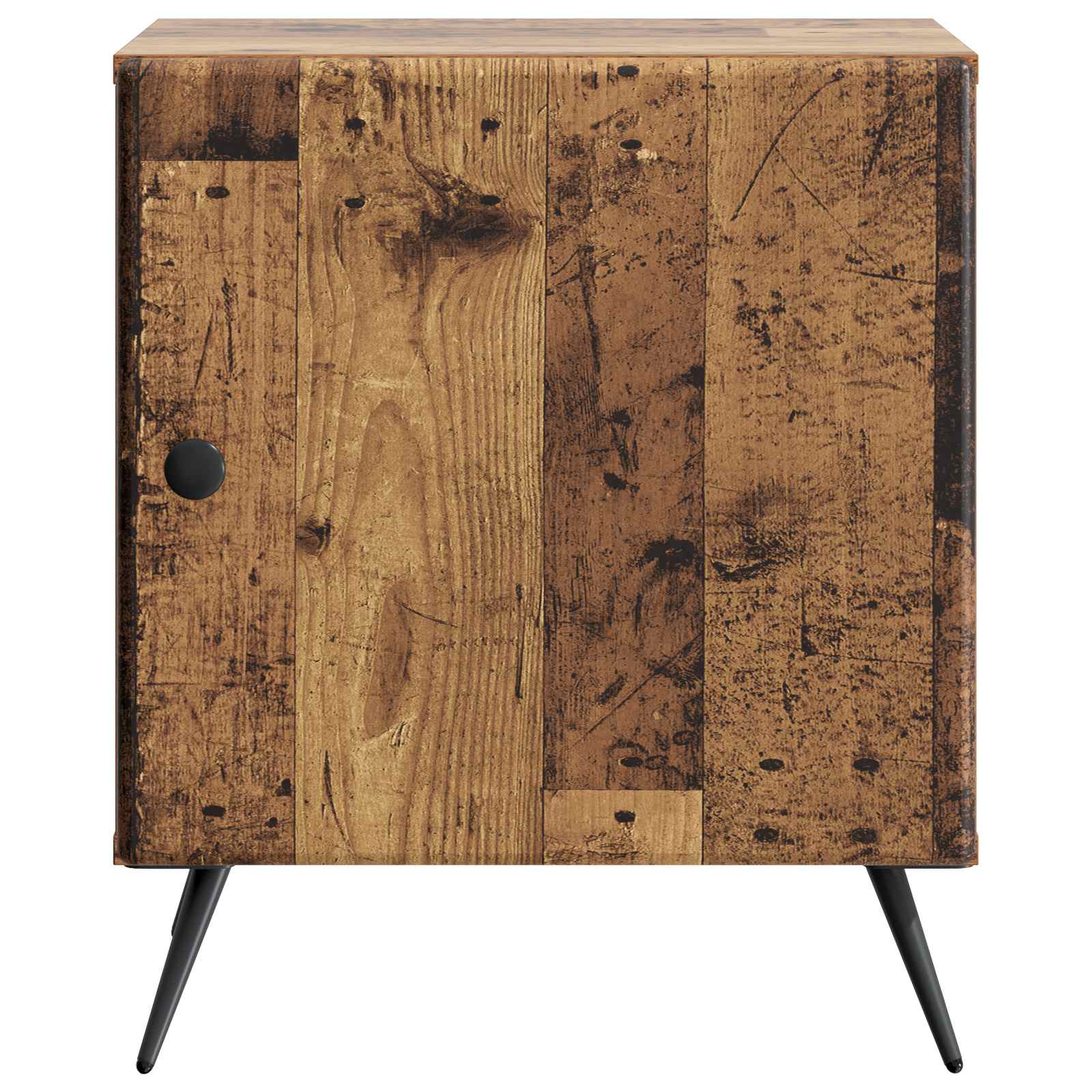 Natskab 2 pcs Gammelt træ 43 x 34,5 x 50 cm Konstrueret træ