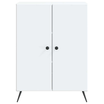 Sideboard Hvid 66 x 34,5 x 90 cm Konstrueret træ