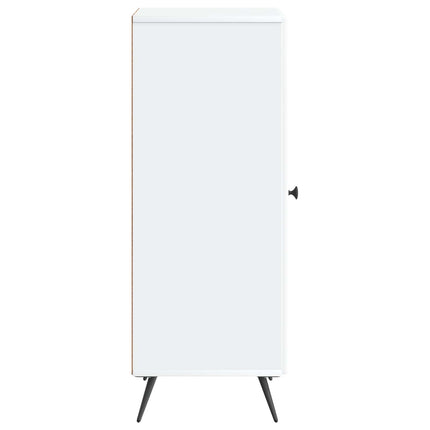 Sideboard Hvid 33 x 34,5 x 90 cm Konstrueret træ