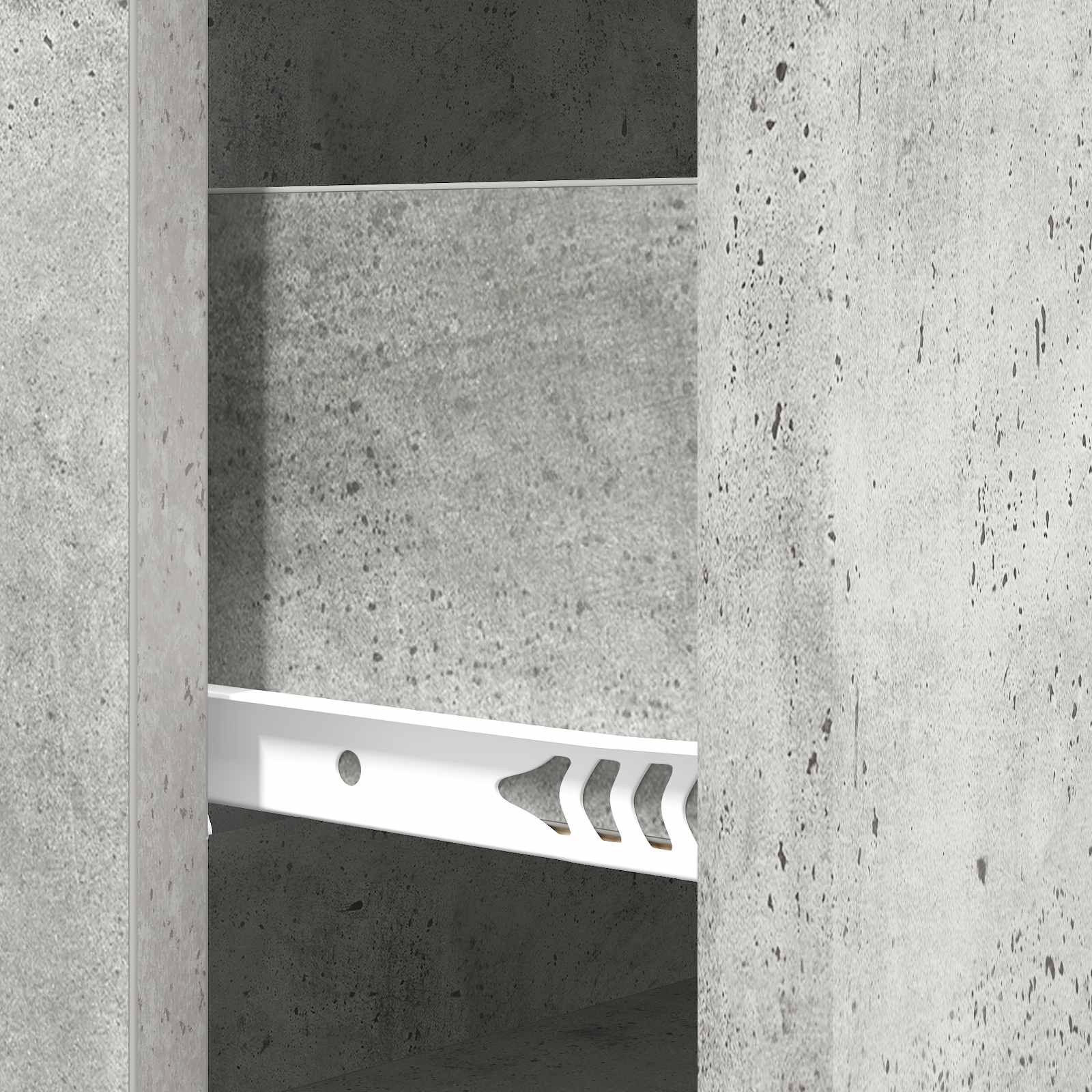 Skuffeskab Betongrå 66 x 34,5 x 90 cm Konstrueret træ