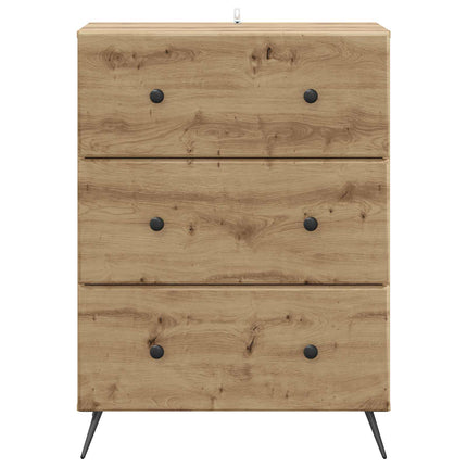 Skuffeskab 66 x 34,5 x 90 cm Konstrueret træ Artisan-eg