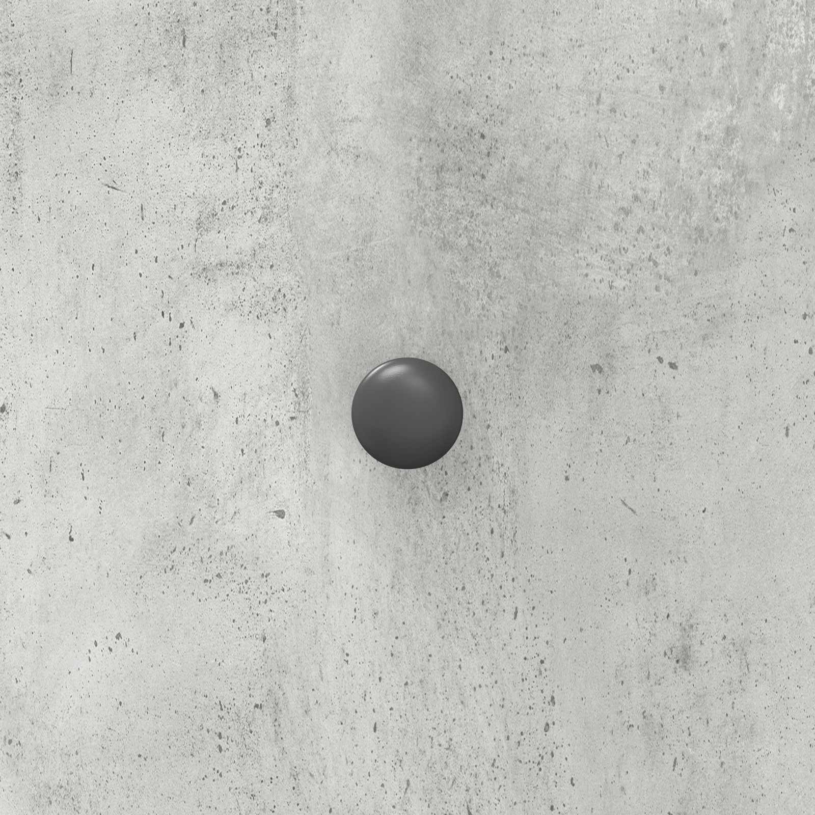 Skuffeskab Betongrå 33 x 34,5 x 90 cm Konstrueret træ