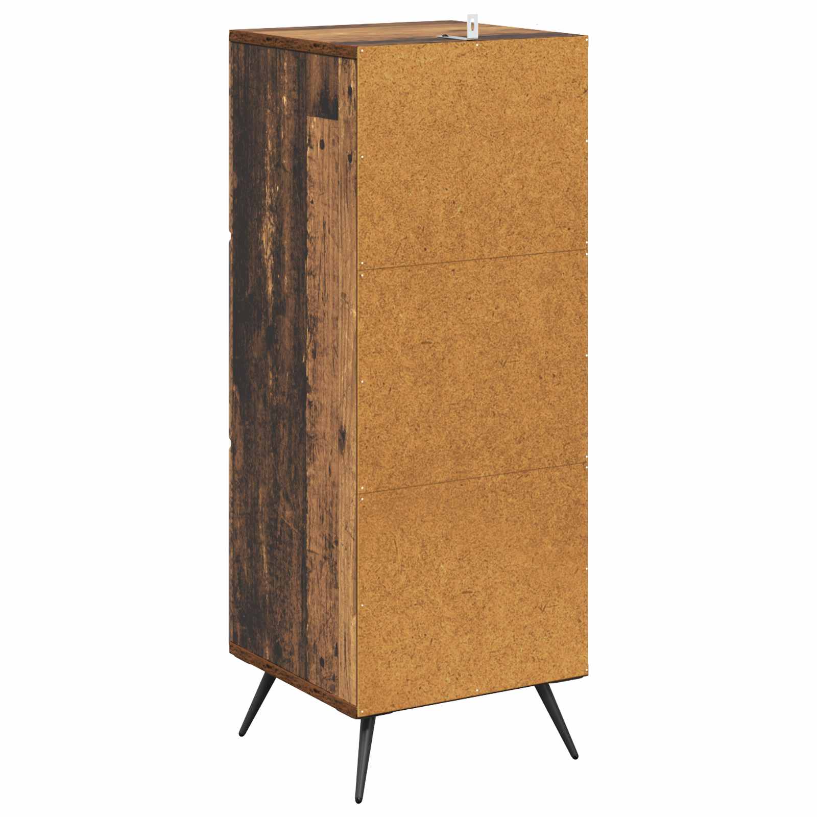 Skuffeskab Gammelt træ 33 x 34,5 x 90 cm Konstrueret træ
