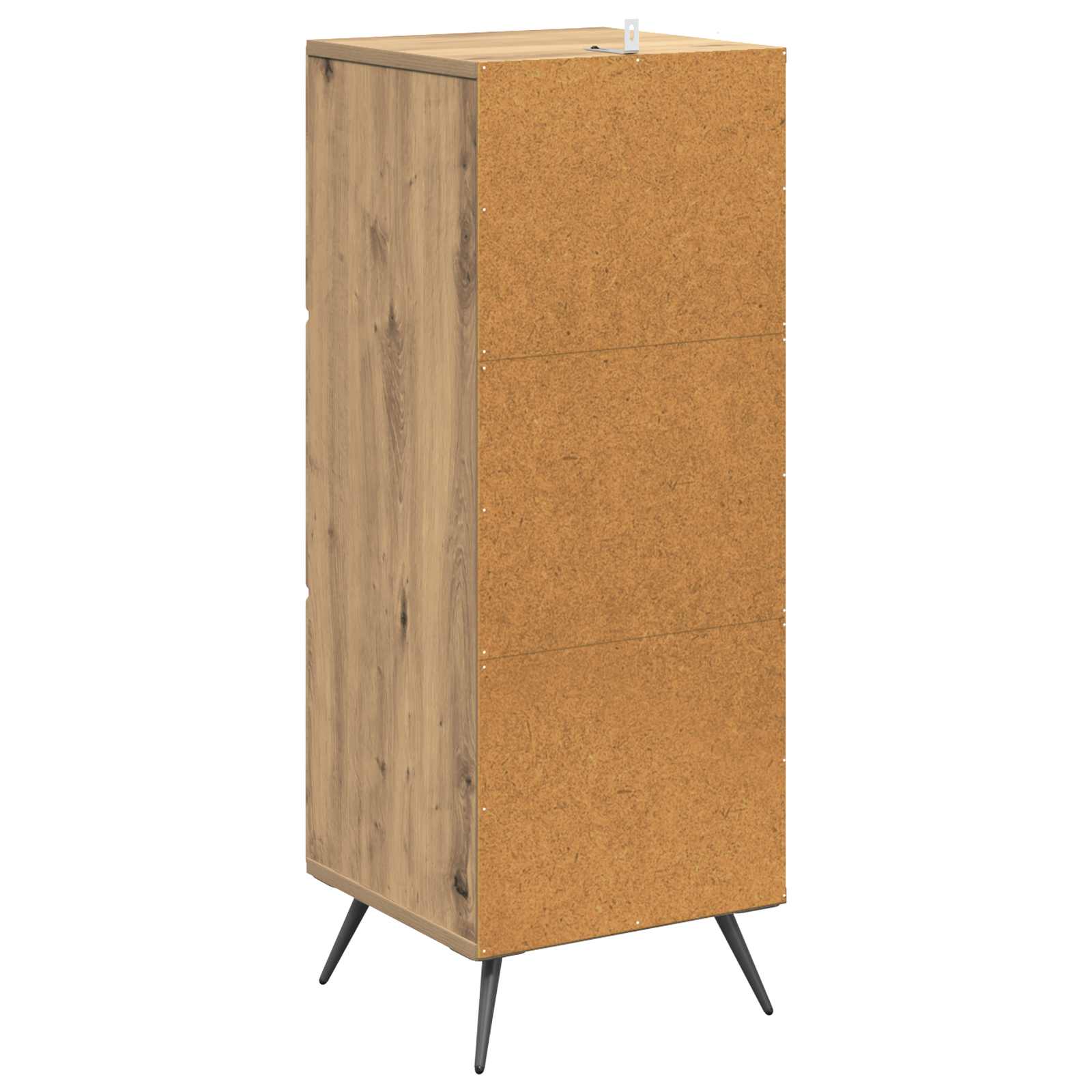 Skuffeskab Artisan-eg 33 x 34,5 x 90 cm Konstrueret træ